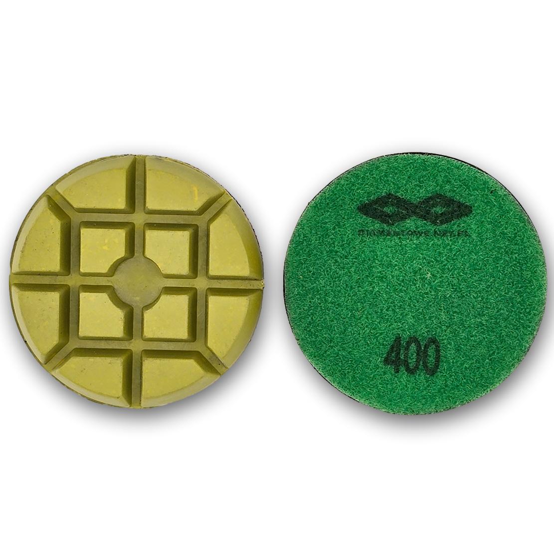 Polimerowe pady do usuwania rys z betonu i kamienia