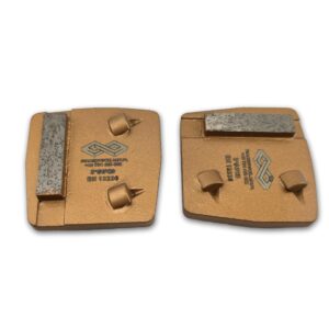 Segment PCD z ząbkami do usuwania kleju na szlifierki Wolff