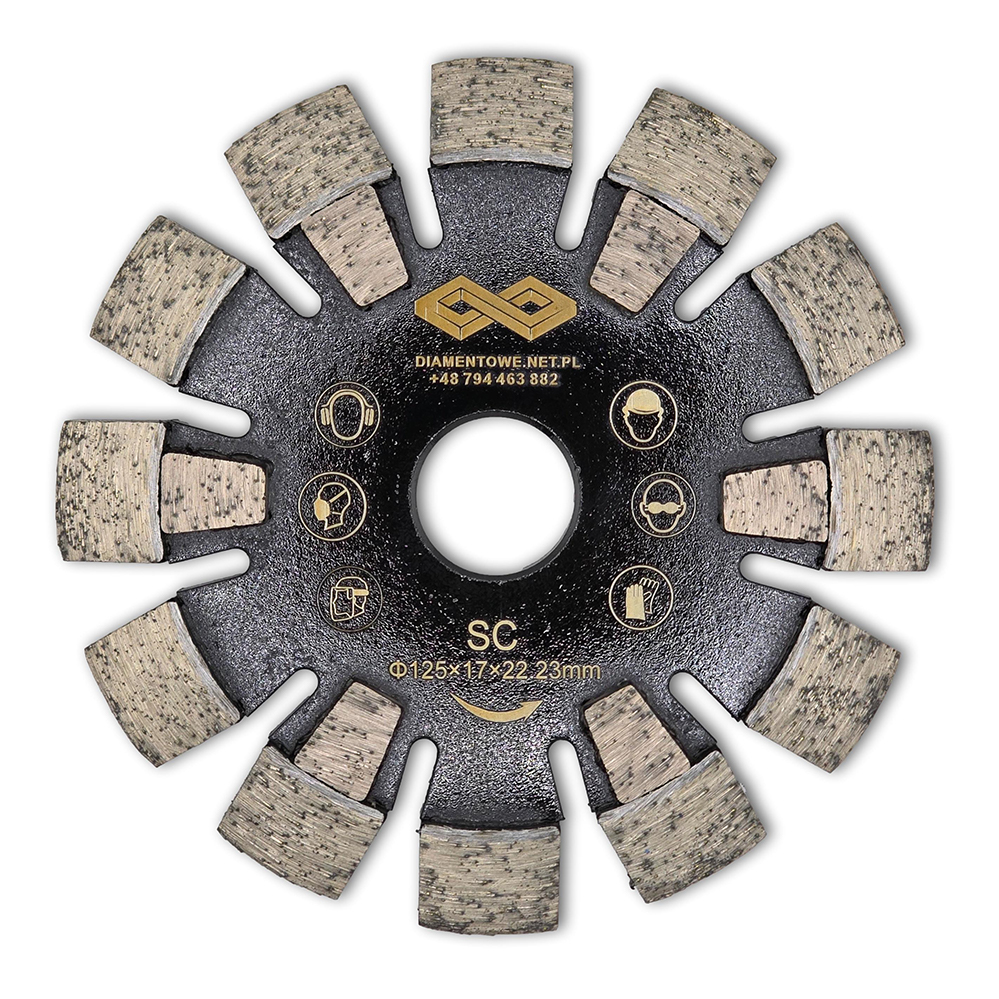 Czołowy frez diamentowy do fazowania dylatacji pod ogrzewanie podłogowe