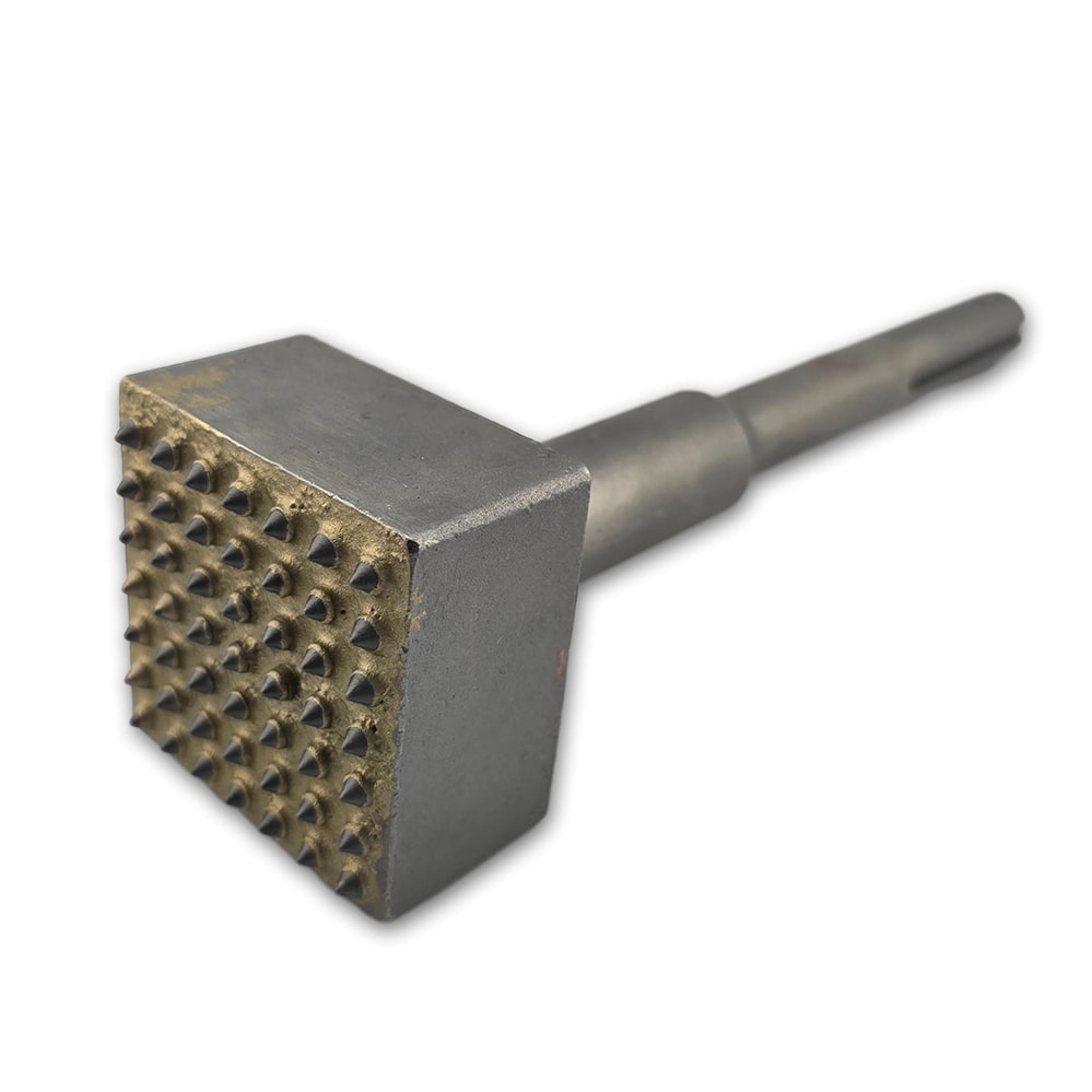 Groszkownik punktowy do młoteczkowania betonu na młot udarowy SDS MAX