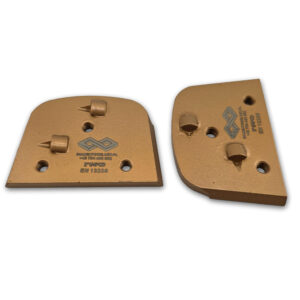 Segment diamentowy z 2 ząbkami PCD do szlifierek Lavina Janser Quick Change