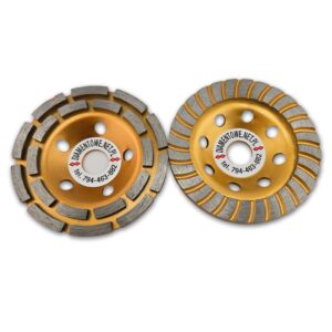 Zestaw 2 tarcz 125mm do szlifowania i usuwania nierówności 