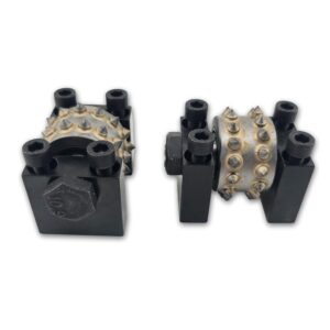 Zapasowa rolka z podstawką groszkownika na szlifierkę kątową