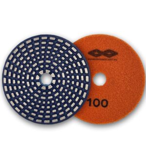 Pad diamentowy do zmniejszania rys na betonie 125mm rzep