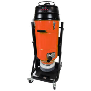 Odkurzacz trzysilnikowy z workiem longopac do przemysłowego zbierania pyłu betonowego