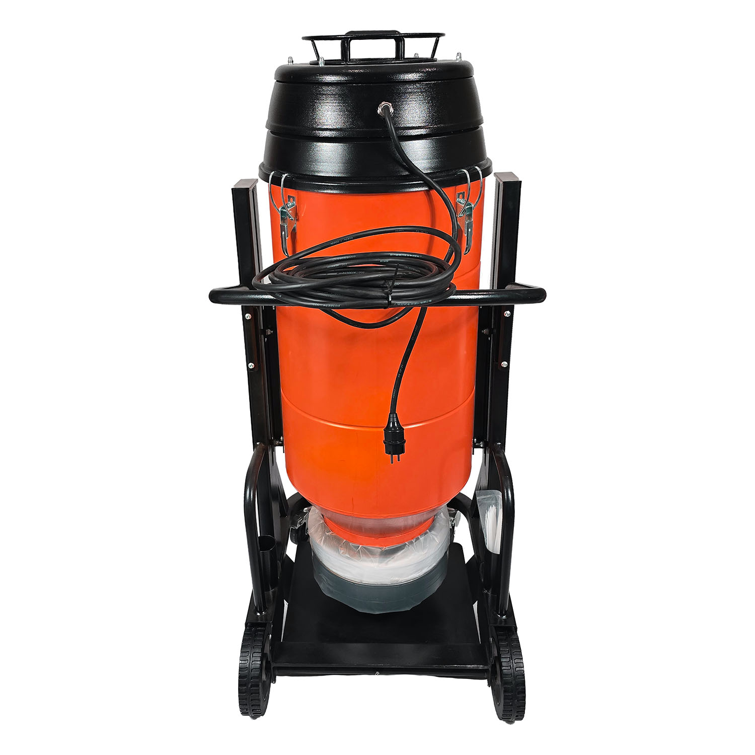 Odkurzacz trzysilnikowy z workiem longopac do przemysłowego zbierania pyłu betonowego - obrazek 2