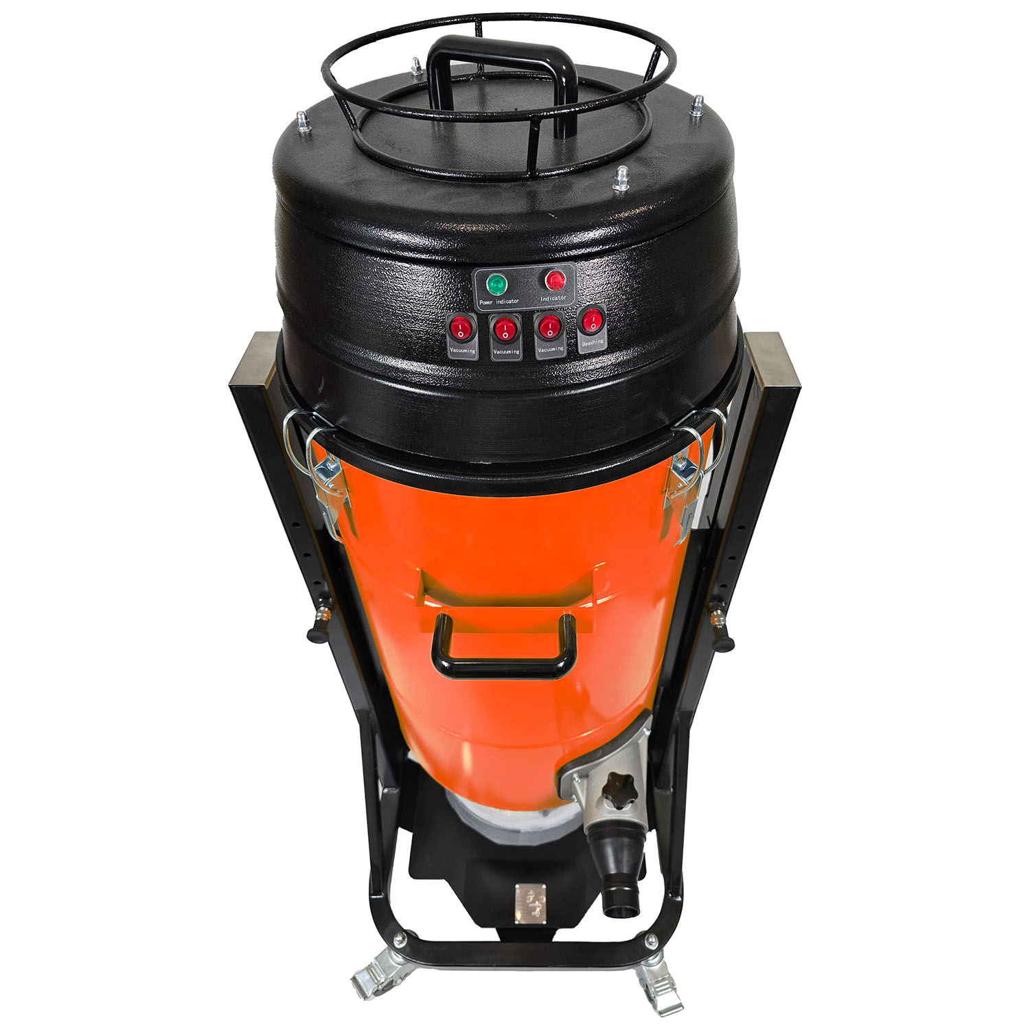 Odkurzacz trzysilnikowy z workiem longopac do przemysłowego zbierania pyłu betonowego - obrazek 3