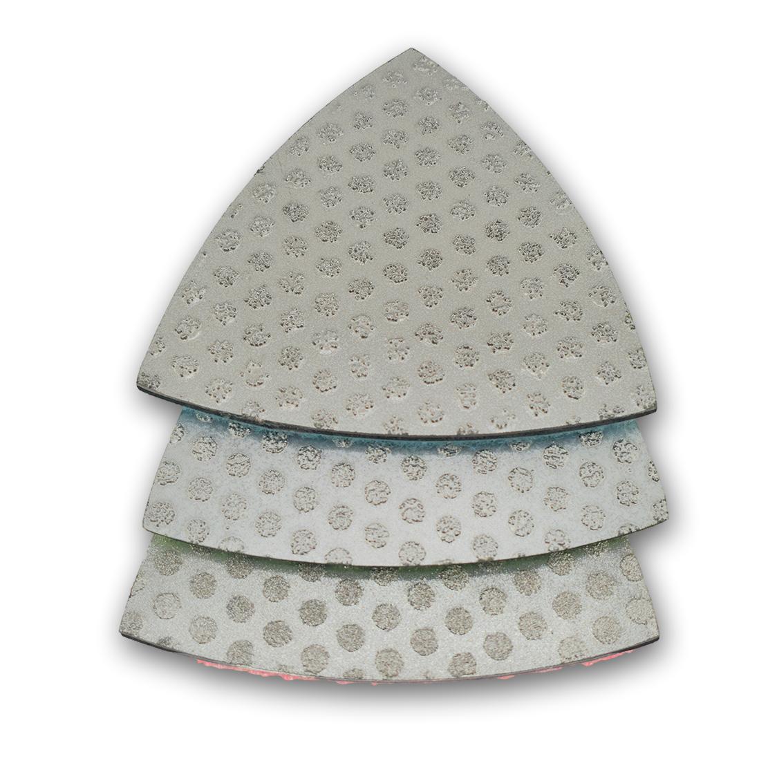 Trójkątny pad diamentowy na rzep do urządzenia wielofunkcyjnego - obrazek 2