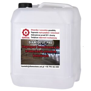 Impregnat krzemian litu 21% Diamtol LIT PRO do posadzek betonowych